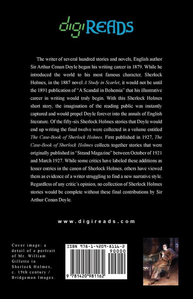 Weitere Ansicht: The Case-Book of Sherlock Holmes | Arthur Conan Doyle