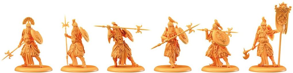 Weitere Ansicht: A Song of Ice & Fire - Sunspear Royal Guard (Königliche Garde von Sonnspeer) | Eric M. Lang, Michael Shinall