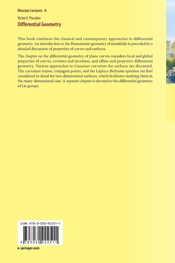 Weitere Ansicht: Differential Geometry | Victor V. Prasolov