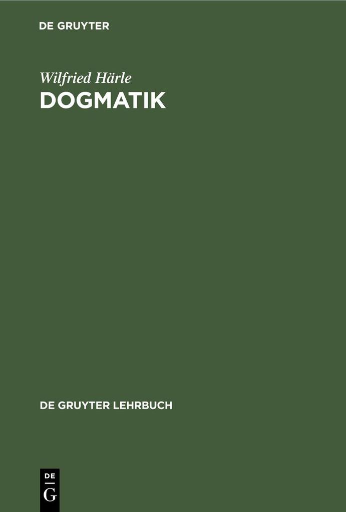 Produktbild: Dogmatik | Wilfried Härle