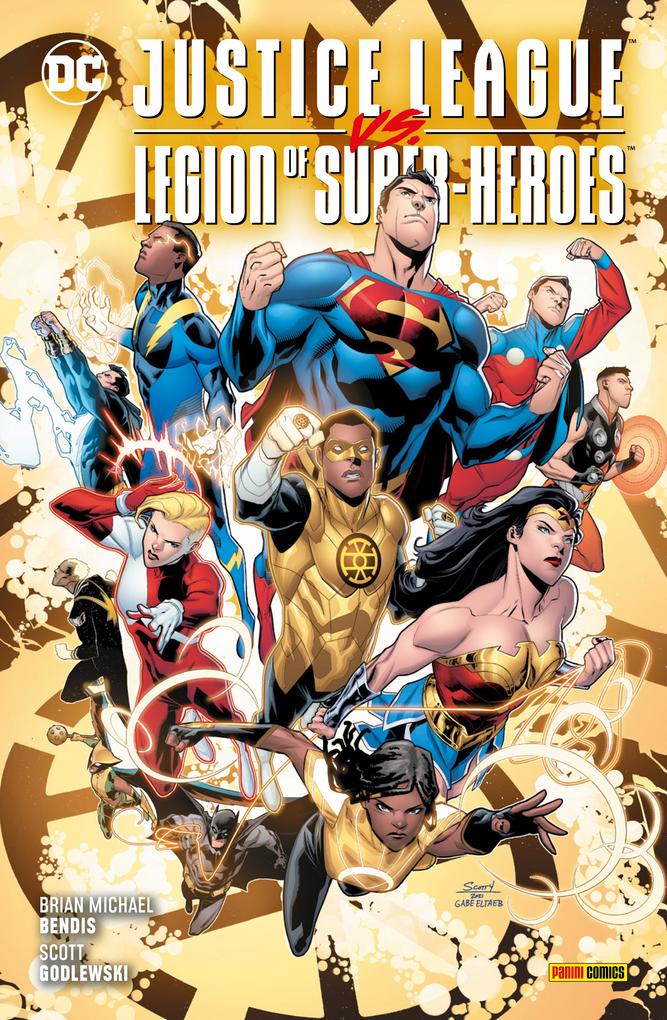 Produktbild: Justice League vs. The Legion of Super-Heroes - Die Gold Lantern-Saga | Bendis Brian Michael