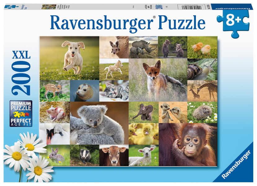 Produktbild: Ravensburger - Süße Tierbabys, 200 Teile