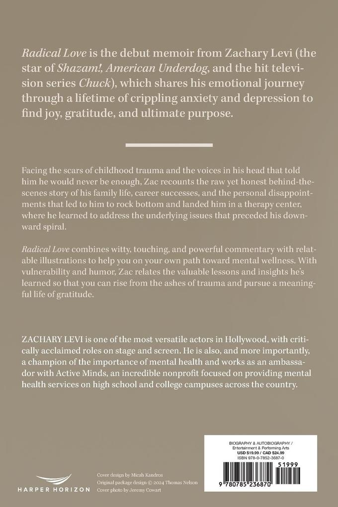 Weitere Ansicht: La Radical Love | Zachary Levi