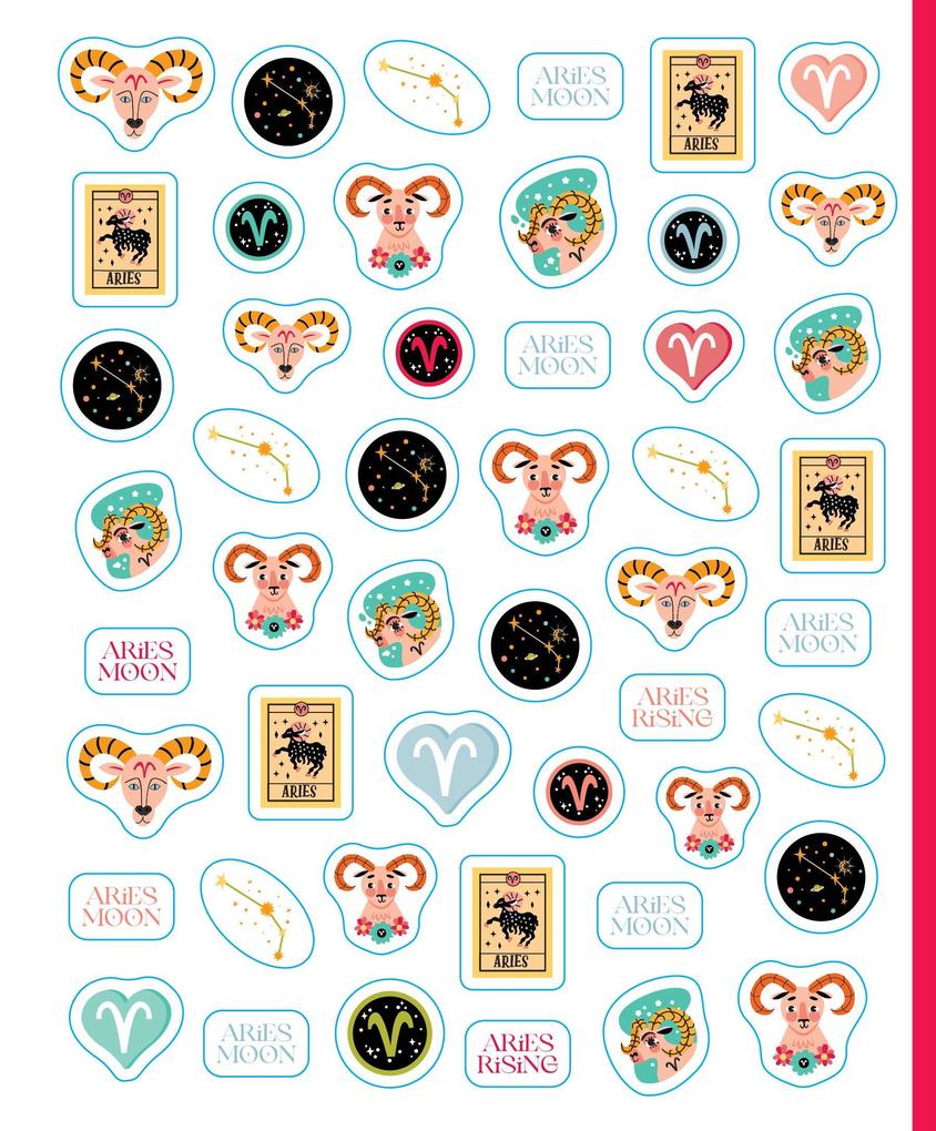 Weitere Ansicht: So. Many. Astrology Stickers.