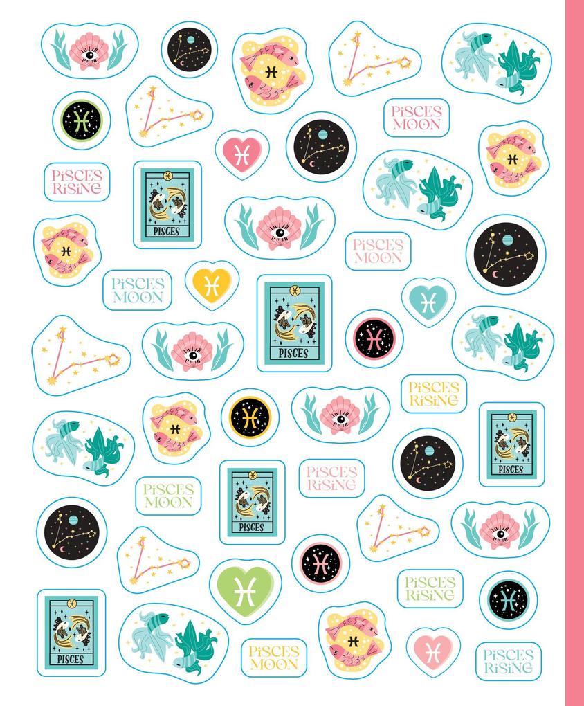 Weitere Ansicht: So. Many. Astrology Stickers.
