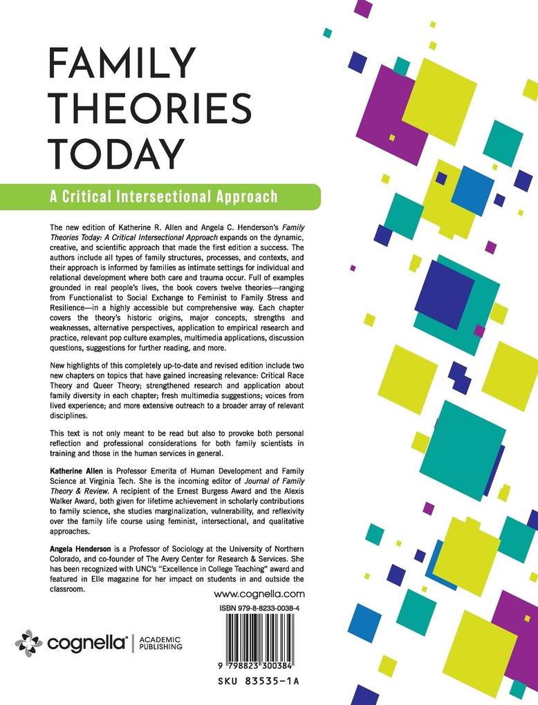 Weitere Ansicht: Family Theories Today | Katherine R Allen, Angela C Henderson