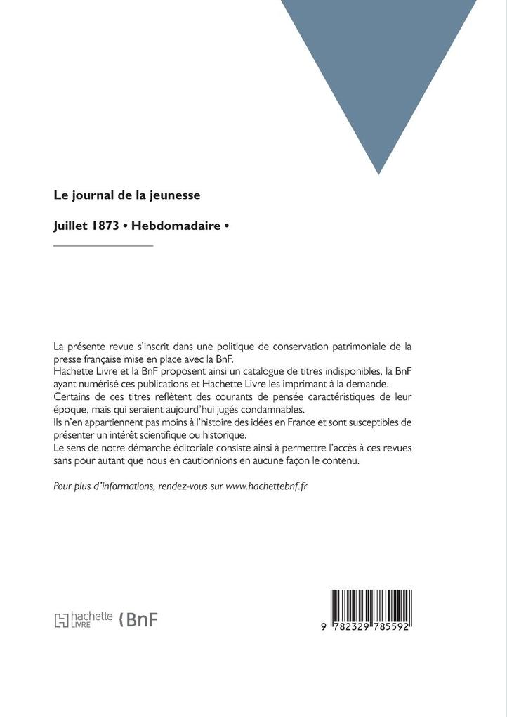 Weitere Ansicht: Le journal de la jeunesse | Collectif