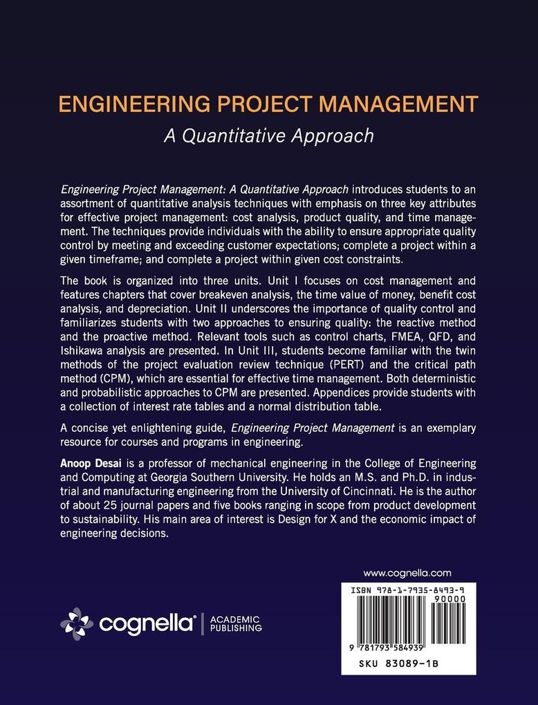 Weitere Ansicht: Engineering Project Management | Anoop Desai