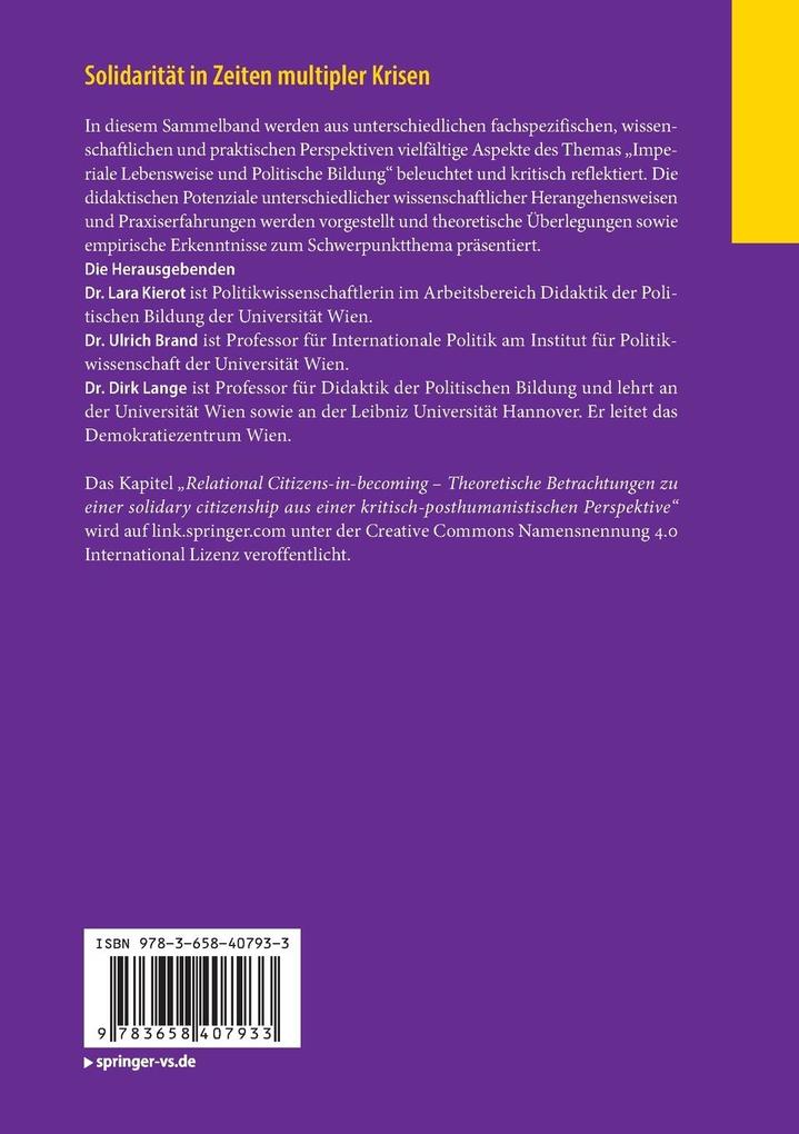 Weitere Ansicht: Solidarität in Zeiten multipler Krisen