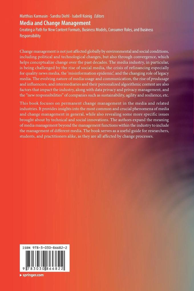 Weitere Ansicht: Media and Change Management