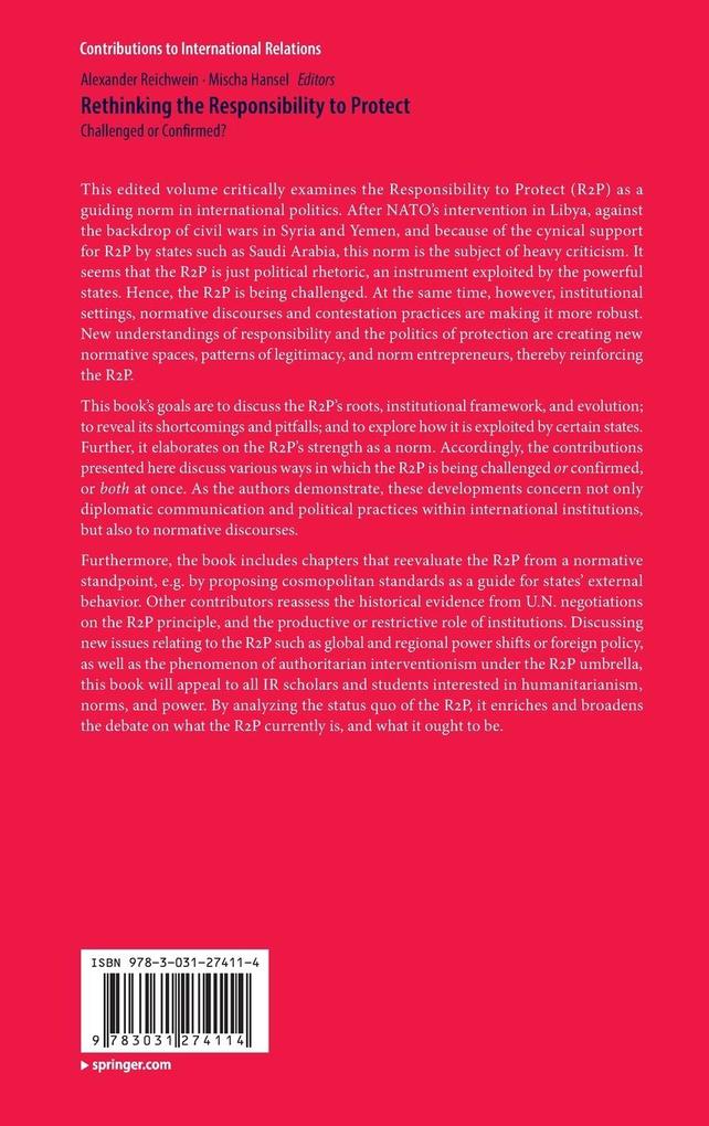 Weitere Ansicht: Rethinking the Responsibility to Protect