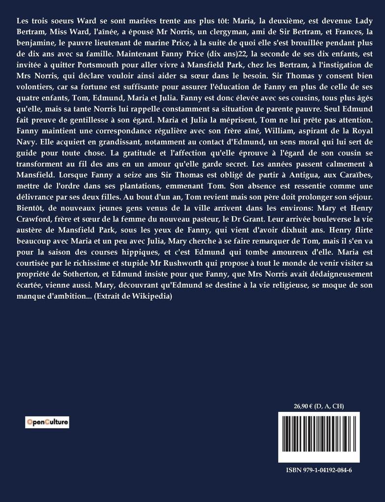 Weitere Ansicht: Mansfield Park | Jane Austen