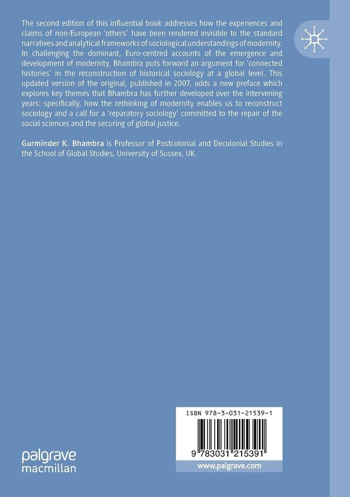 Weitere Ansicht: Rethinking Modernity | Gurminder K. Bhambra
