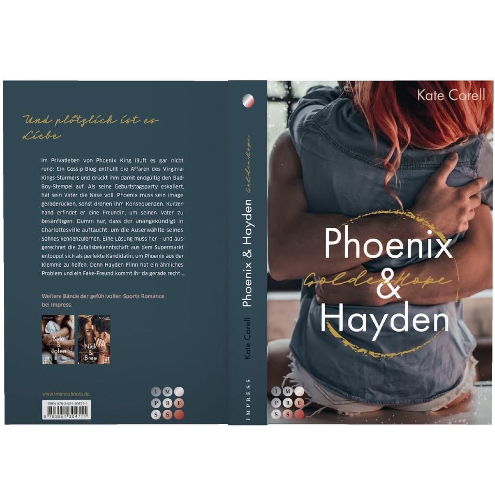 Weitere Ansicht: Golden Hope: Phoenix & Hayden (Virginia Kings 3) | Kate Corell