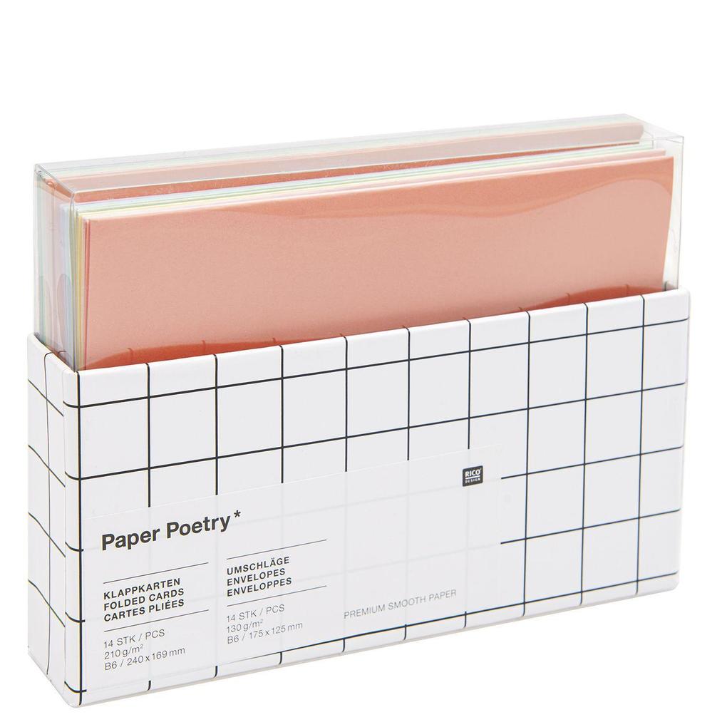 Weitere Ansicht: Kartenset Rainbow pastel, B6 FSC MIX