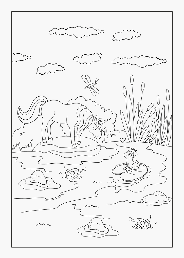 Weitere Ansicht: Einhörner - malen & träumen