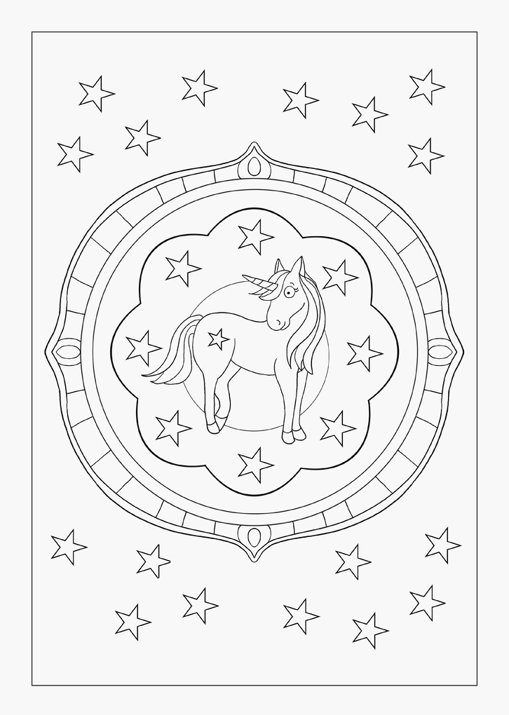 Weitere Ansicht: Einhörner - malen & träumen