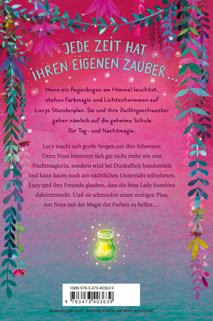 Weitere Ansicht: Die Schule für Tag- und Nachtmagie, Band 6 - Eine gefährliche Farbe | Gina Mayer