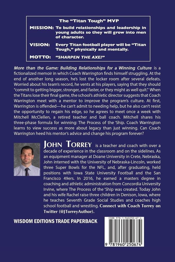 Weitere Ansicht: More Than The Game | John Torrey