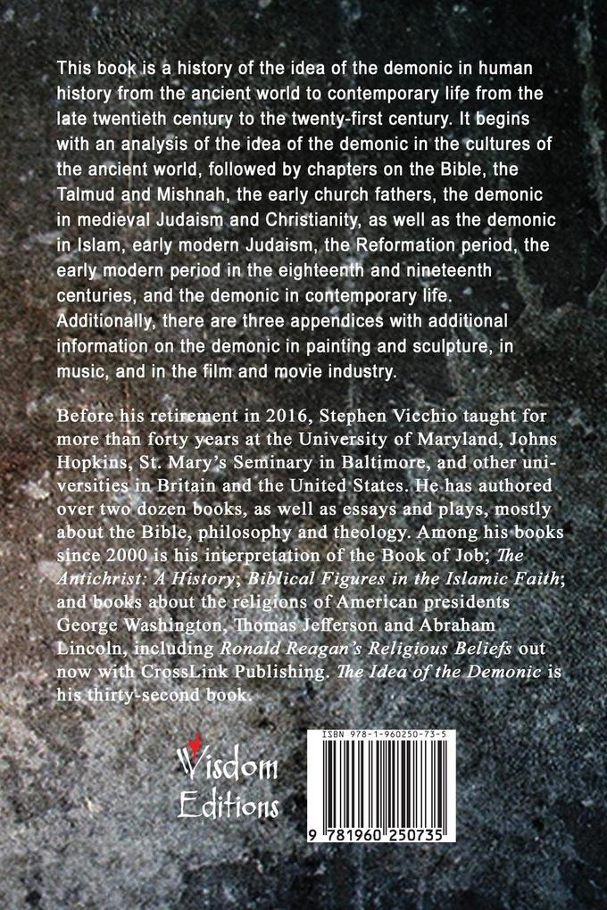 Weitere Ansicht: The Idea Of The Demonic | Stephen J. Vicchio