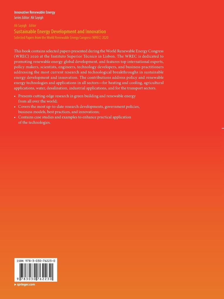 Weitere Ansicht: Sustainable Energy Development and Innovation
