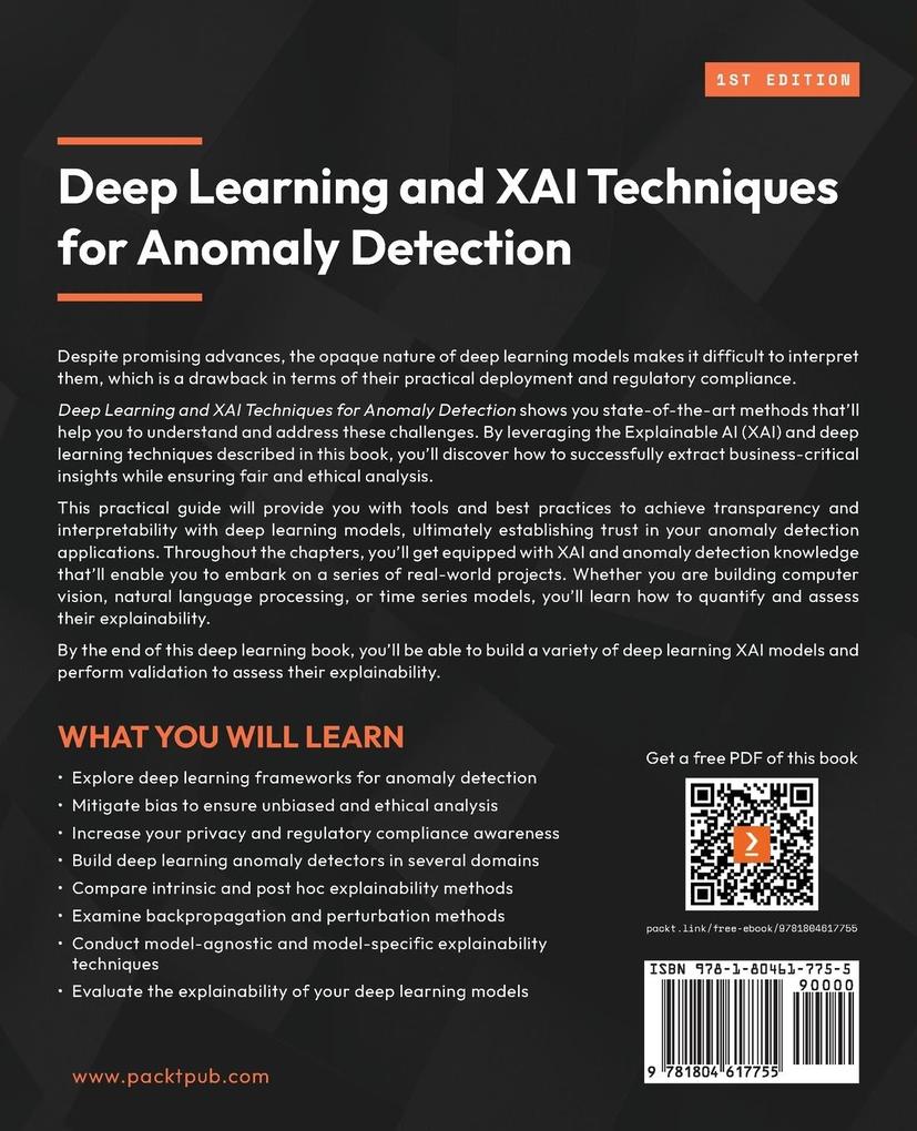 Weitere Ansicht: Deep Learning and XAI Techniques for Anomaly Detection | Cher Simon