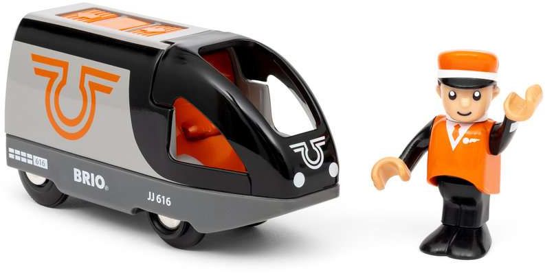 Weitere Ansicht: BRIO - BRIO Orange-schwarzer Reisezug, Batterielok