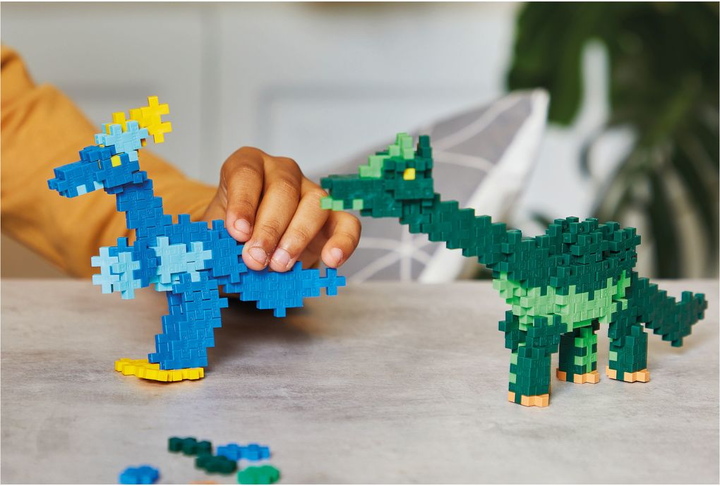 Weitere Ansicht: Plus-Plus - 500 Kreativ Bausteine Dinosaurier