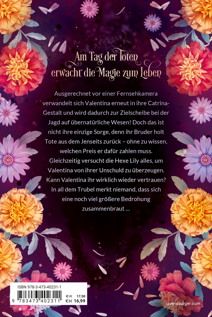 Weitere Ansicht: Flowers & Bones, Band 2 - Kuss der Catrina | Sandra Grauer