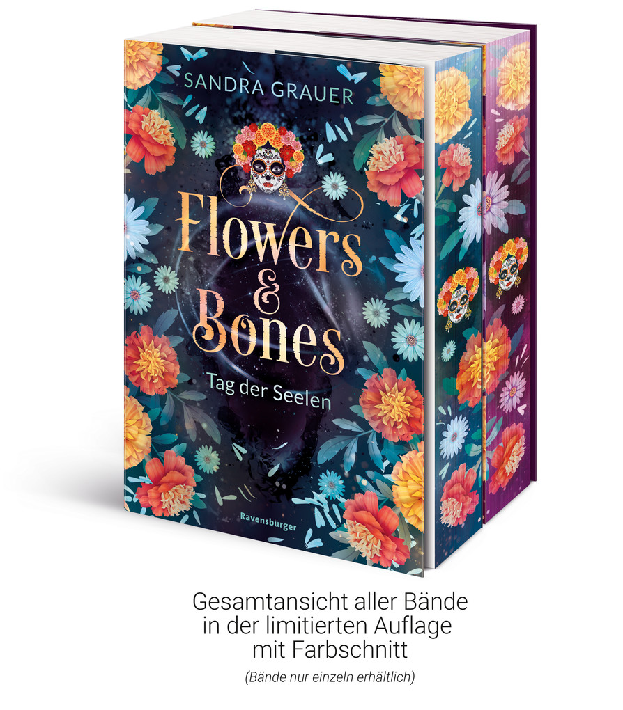 Weitere Ansicht: Flowers & Bones, Band 2 - Kuss der Catrina | Sandra Grauer