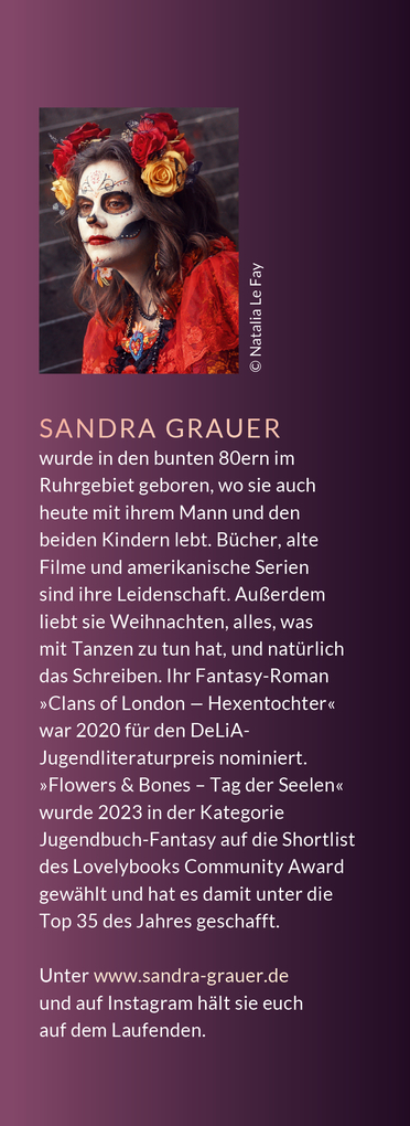 Weitere Ansicht: Flowers & Bones, Band 2 - Kuss der Catrina | Sandra Grauer
