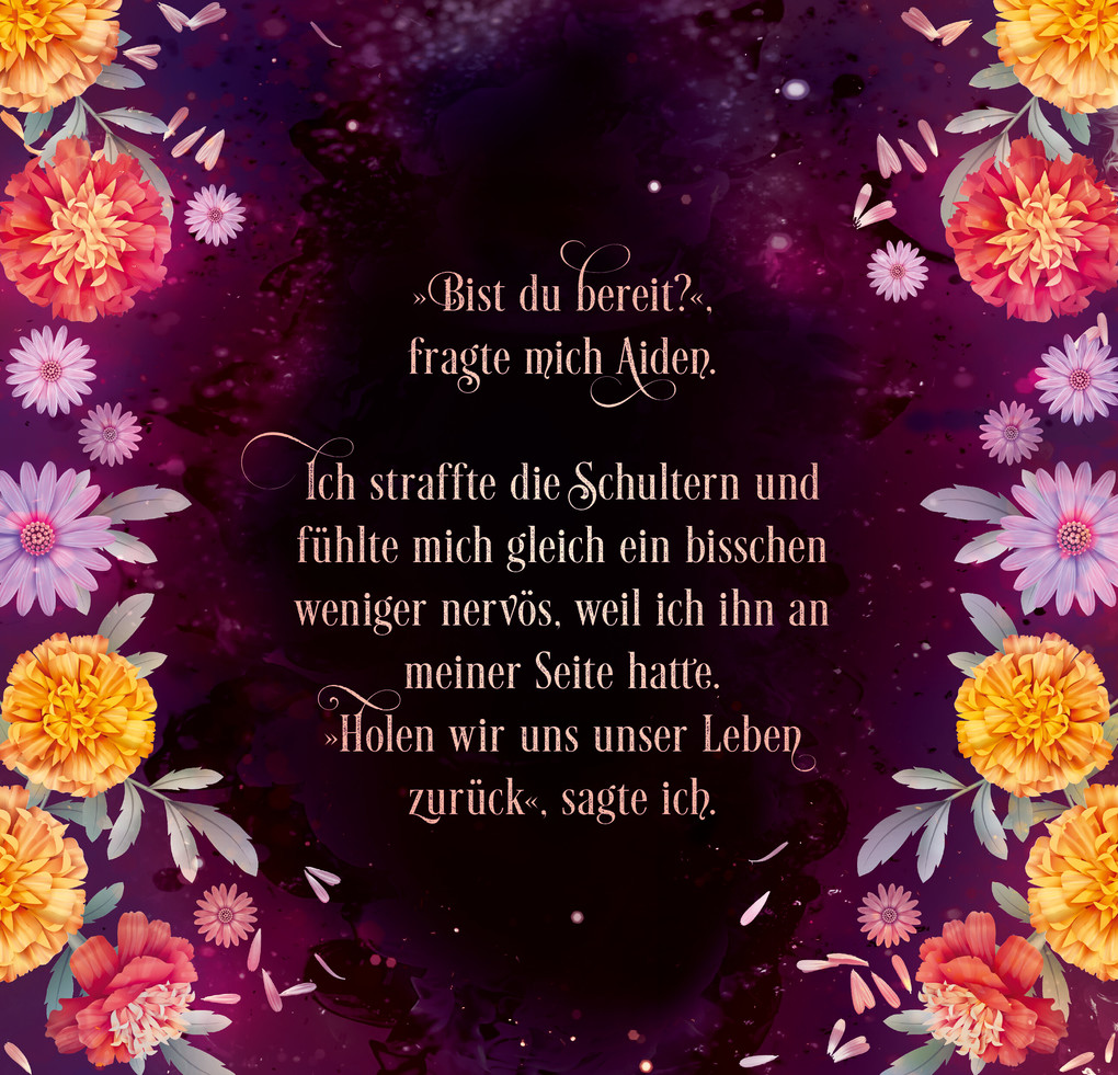 Weitere Ansicht: Flowers & Bones, Band 2 - Kuss der Catrina | Sandra Grauer