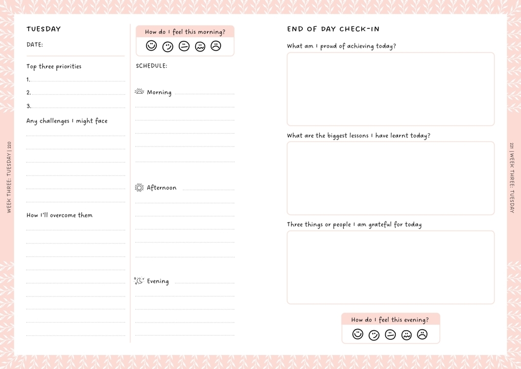 Weitere Ansicht: Overcoming Overwhelm Journal | Bex Spiller