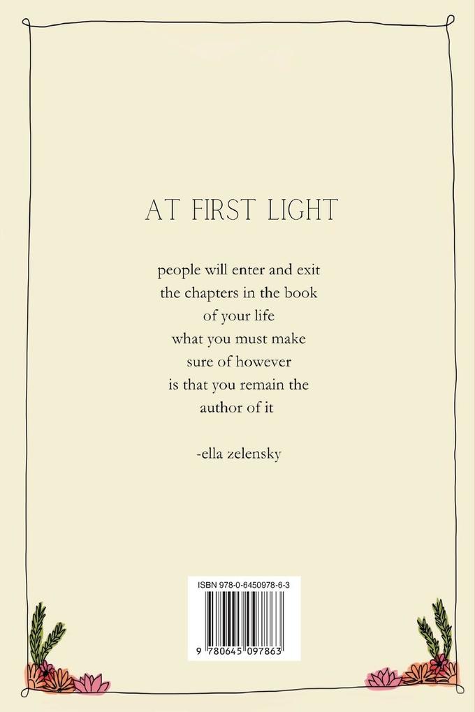 Weitere Ansicht: At First Light | Ella Zelensky