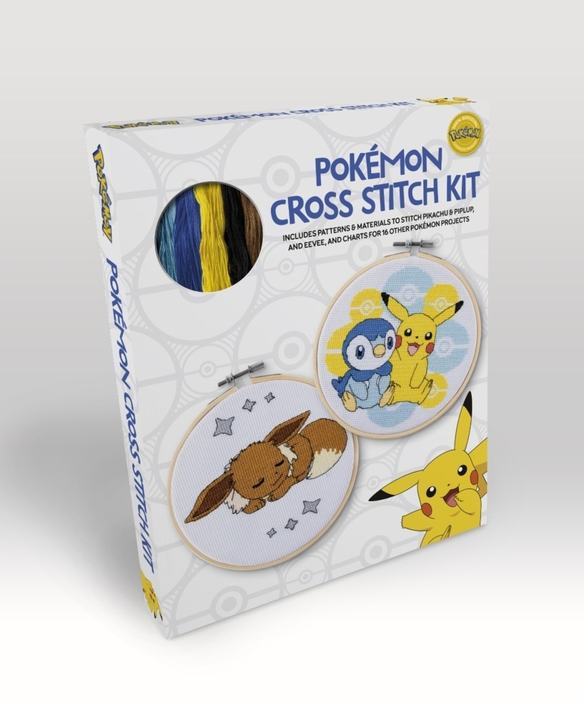 Weitere Ansicht: PokeMon Cross Stitch Kit | Maria Diaz
