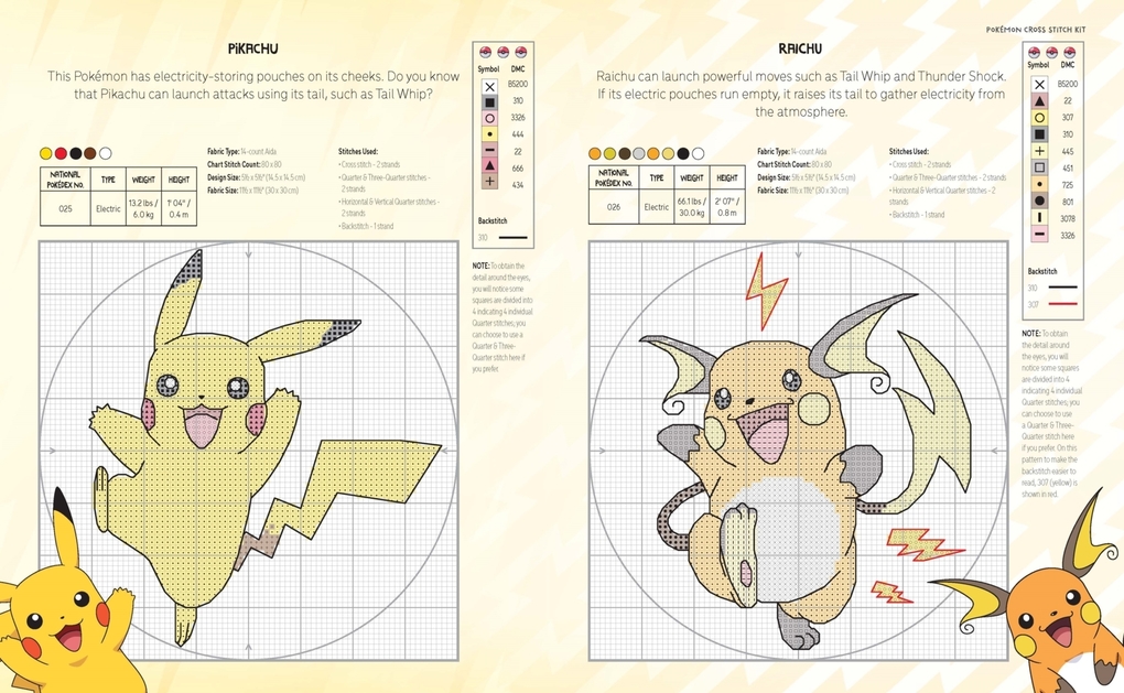 Weitere Ansicht: PokeMon Cross Stitch Kit | Maria Diaz