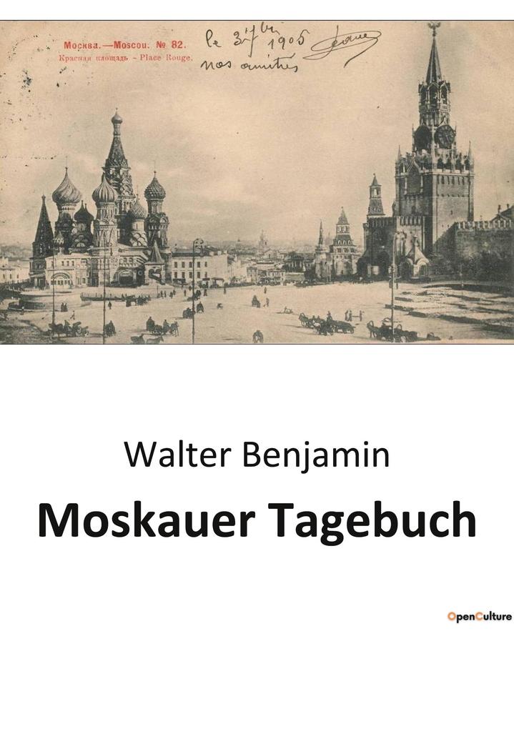 Produktbild: Moskauer Tagebuch | Walter Benjamin