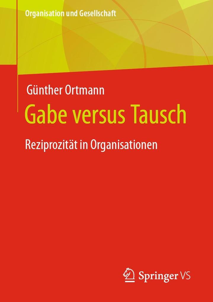 Produktbild: Gabe versus Tausch | Günther Ortmann