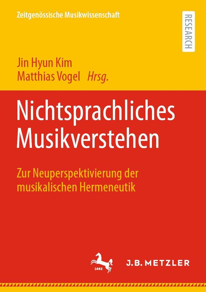 Produktbild: Nichtsprachliches Musikverstehen