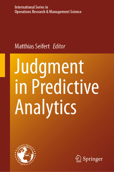 Produktbild: Judgment in Predictive Analytics