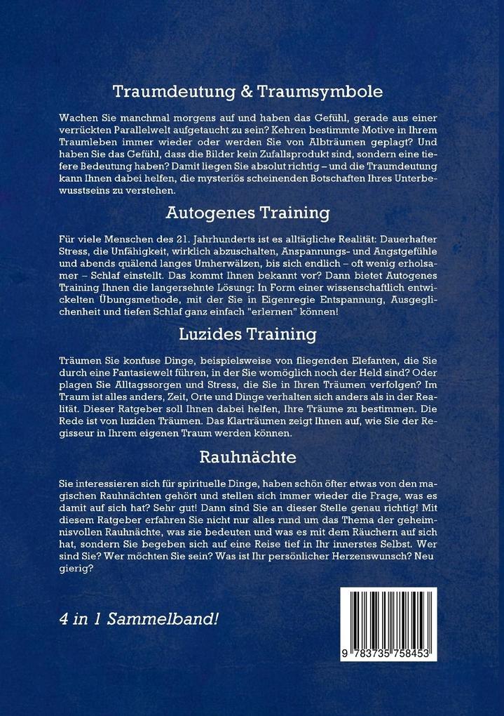Weitere Ansicht: Träume verstehen & deuten - 4 in 1 Sammelband | Annika Lameyer, Maria Klemm, Mara Bronn, Maja Zierlein