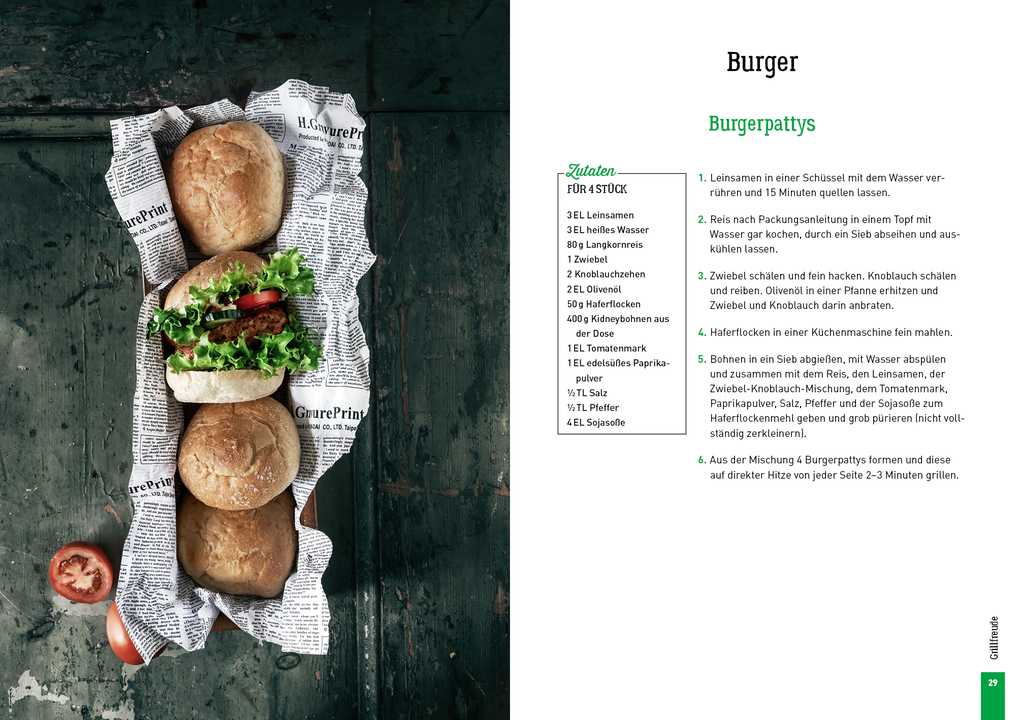 Weitere Ansicht: Easy vegan grillen | Patrick Rosenthal