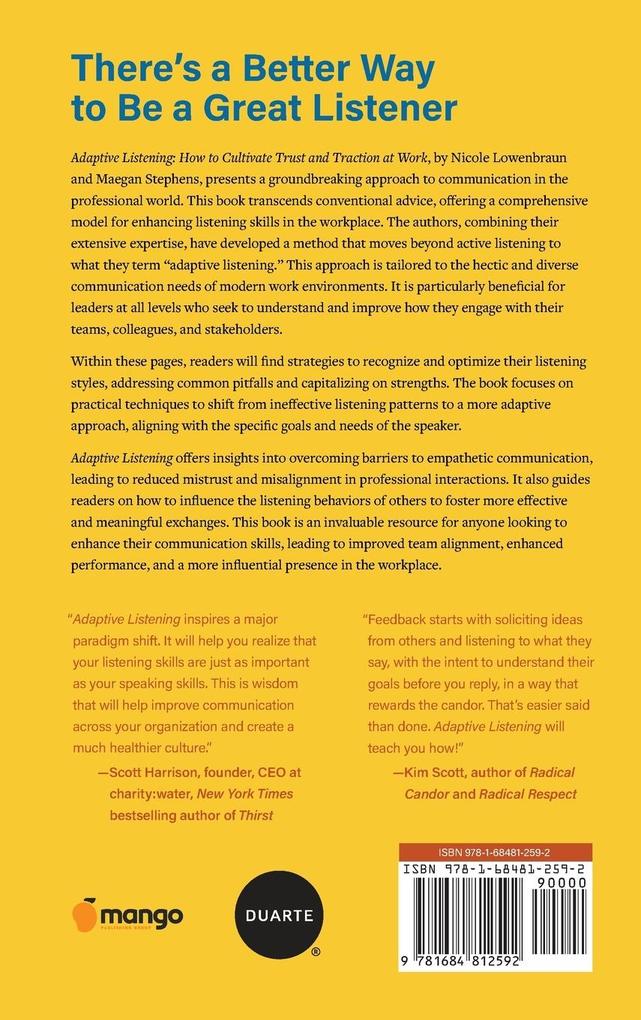 Weitere Ansicht: Adaptive Listening | Nicole Lowenbraun, Maegan Stephens