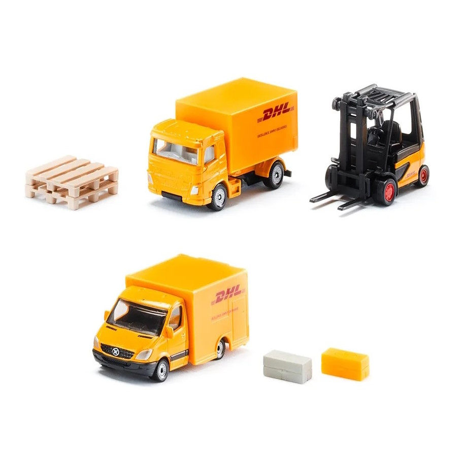 Weitere Ansicht: SIKU Geschenkset - DHL Logistik Set