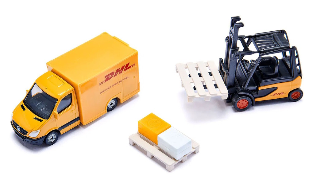 Weitere Ansicht: SIKU Geschenkset - DHL Logistik Set