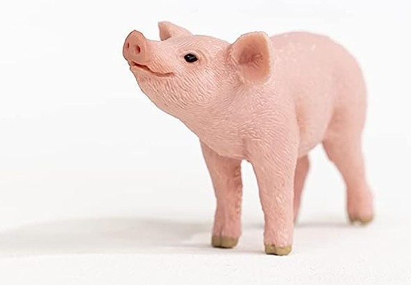 Weitere Ansicht: Schleich 13934 - Farm World, Ferkel, Tierfigur, Höhe: 3,3cm