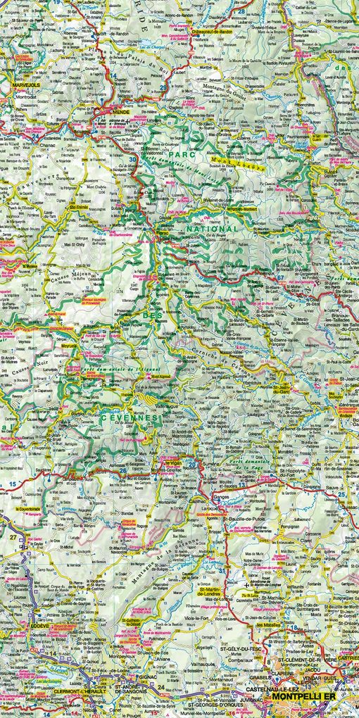 Weitere Ansicht: MoTourMaps Languedoc-Roussillon Auto- und Motorradkarte 1:330.000 | ExpressMap