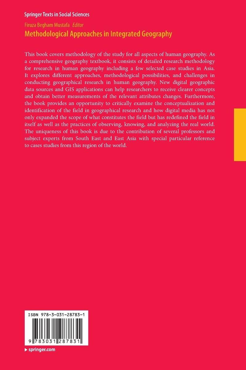 Weitere Ansicht: Methodological Approaches in Integrated Geography
