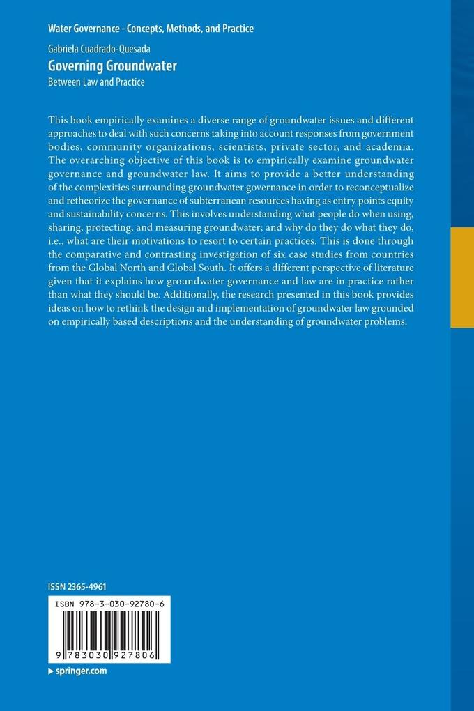 Weitere Ansicht: Governing Groundwater | Gabriela Cuadrado-Quesada