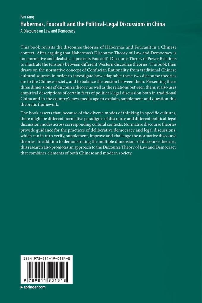 Weitere Ansicht: Habermas, Foucault and the Political-Legal Discussions in China | Fan Yang